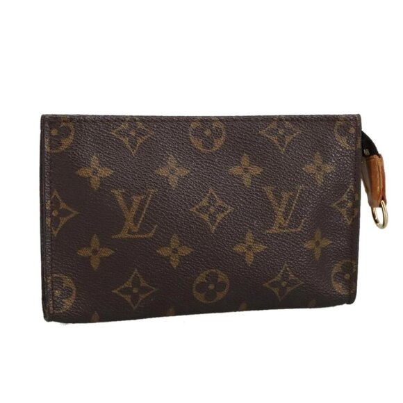 LOUIS VUITTON Monogram Bucket PM Accessory Pouch LV Auth fm4144 - Picture 1 of 16